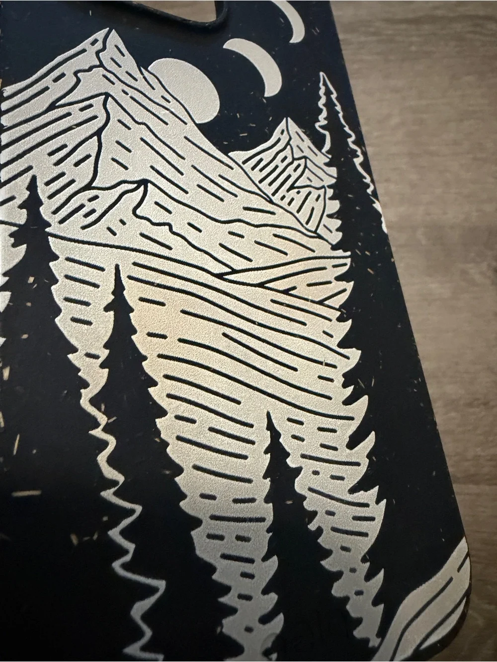 PELA Black Mountain & Moon iPhone 16 ProMax Case